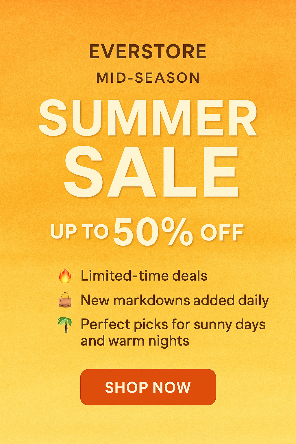 Mid Summer Sale
