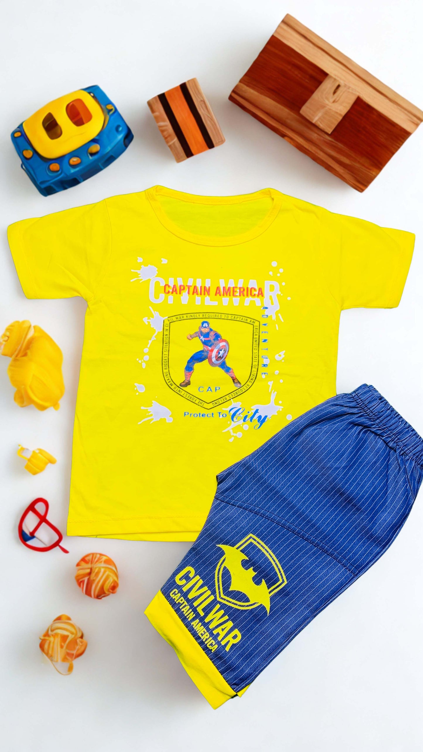 Deal 5 Mehngaai Breaker – Pack of 3 Suits (1 Year to 4 years)