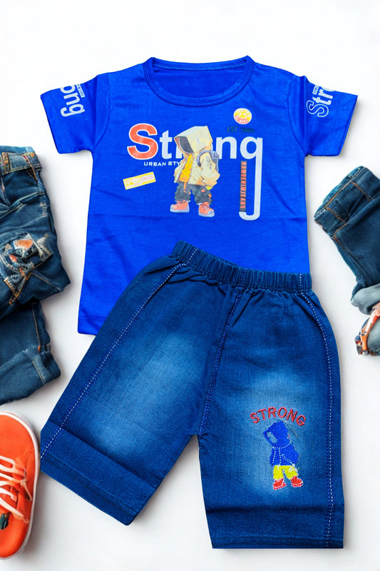 Astro Kids Summer Suits Shorts And T-Shirts Set From 2 Year to 6 Years