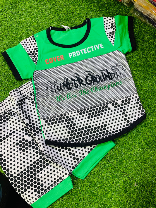 UNDERGROUND Kids Summer Suits With Shorts And T-Shirts From 3 Months To 4 Years